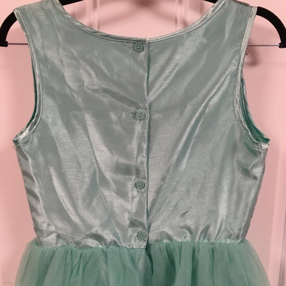 Cherokee Sleeveless Mint Green Dress - Size 14/16 - Picture 3 of 7